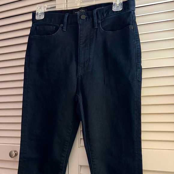 Banana Republic High-Rise Skinny Size 27 EUC Blue Denim Jeans - Picture 1 of 5